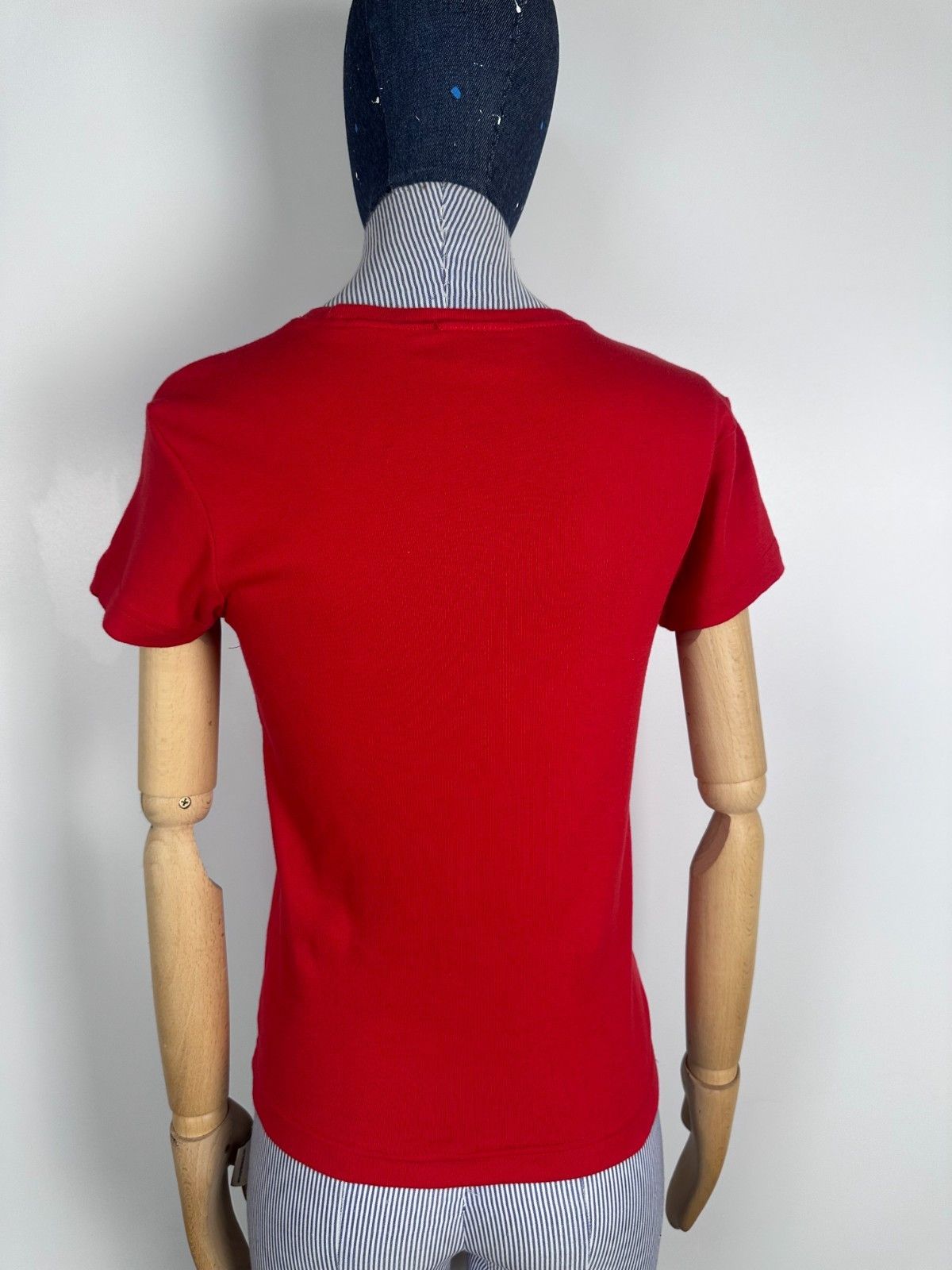 Von Dutch Von Dutch Vintage Womens Crop Top T Shirt Red y2k Size M\L Size M / US 6-8 / IT 42-44 - 6 Thumbnail