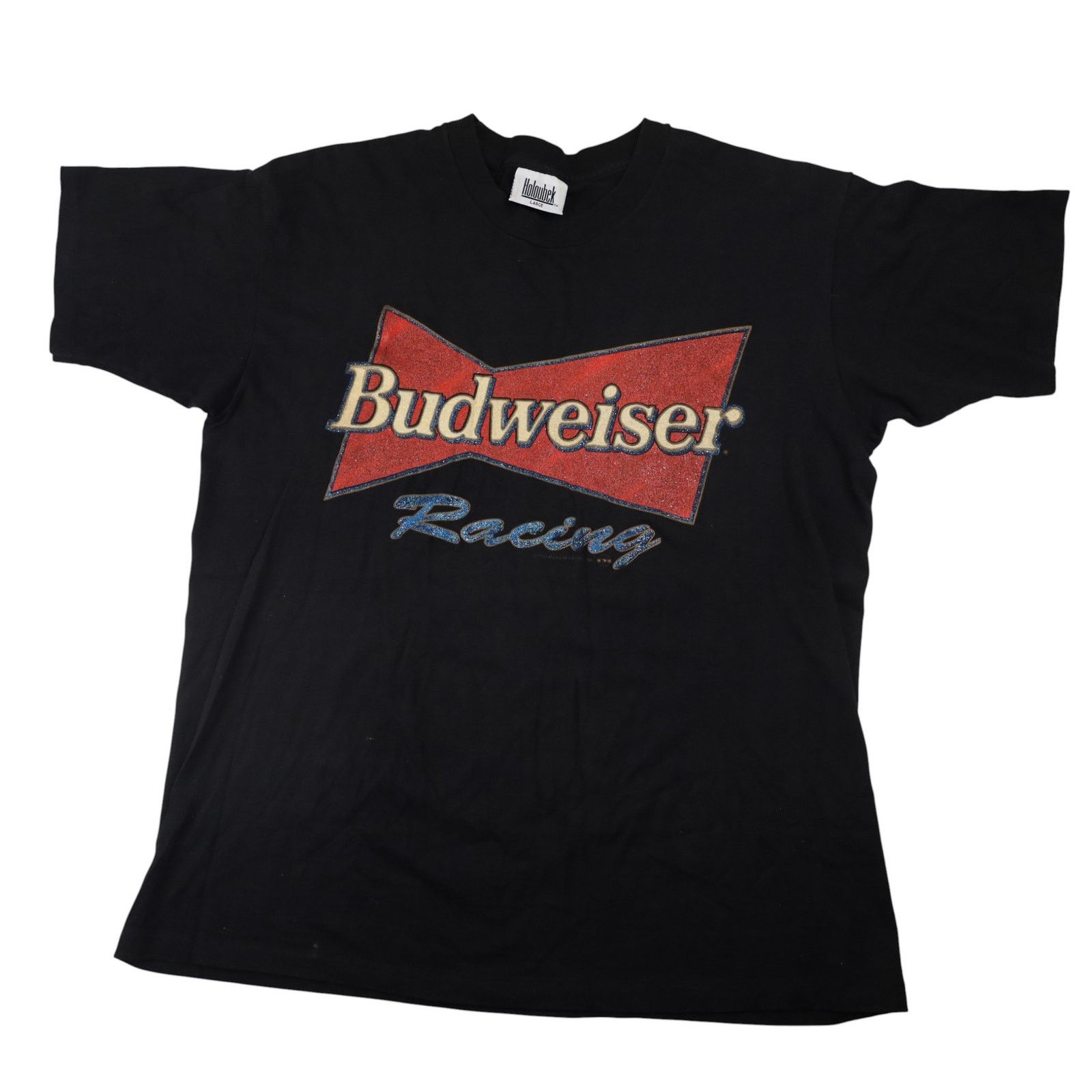 Budweiser × Vintage Vintage Budweiser Racing Graphic T Shirt Size US L / EU 52-54 / 3 - 1 Thumbnail