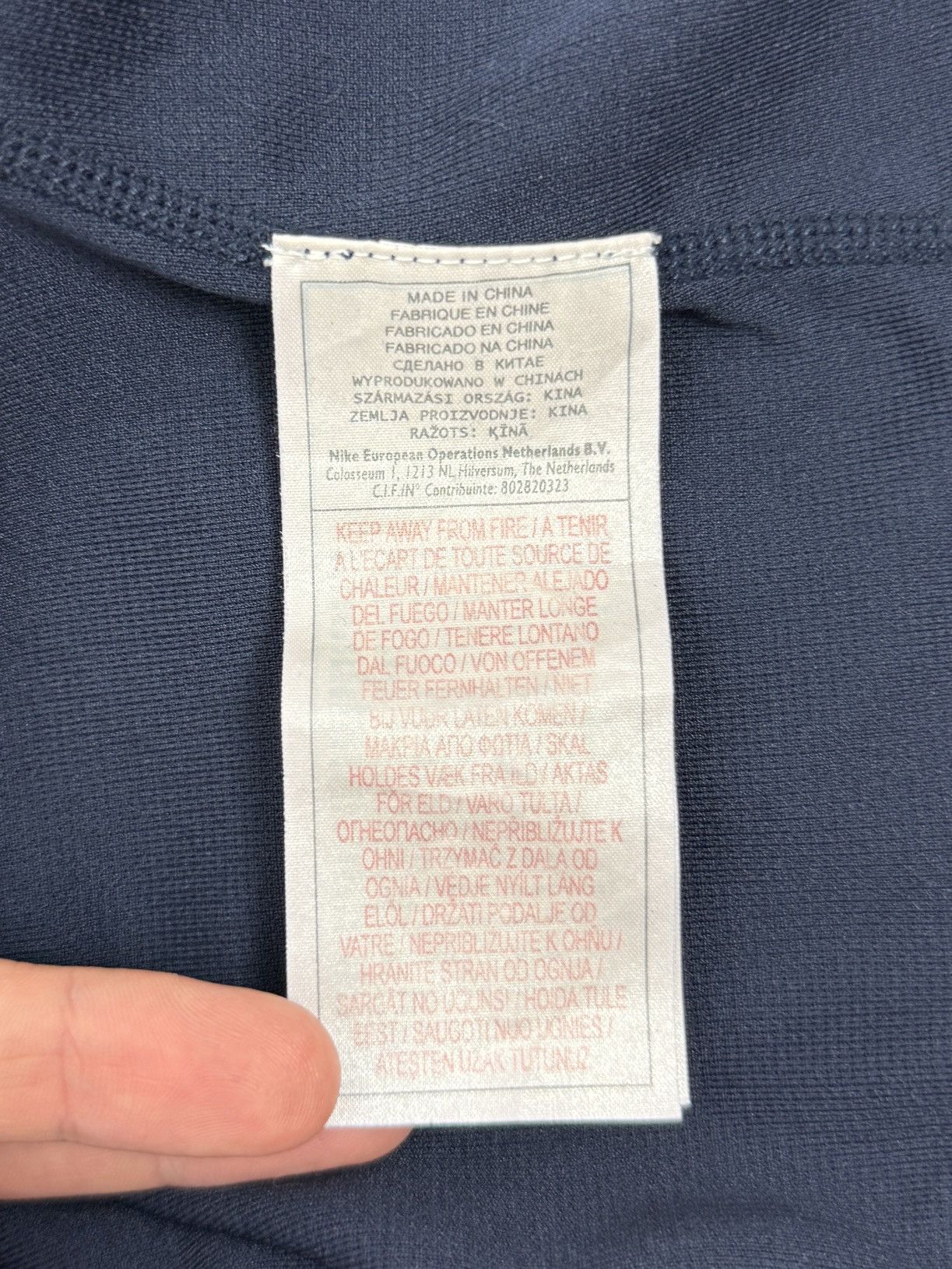 Nike 2000s Nike Dri-Fit Motion Paneled Tee like Tony Spackman Size US S / EU 44-46 / 1 - 8 Thumbnail
