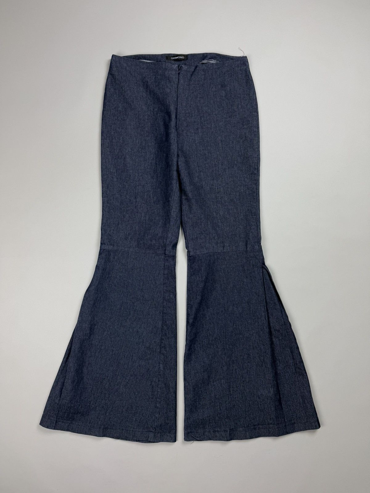 Japanese Brand Orimono Ladies Japanese Flared Low Rise Y2K Jeans Pants Size 32" / US 10 / IT 46 - 1 Thumbnail
