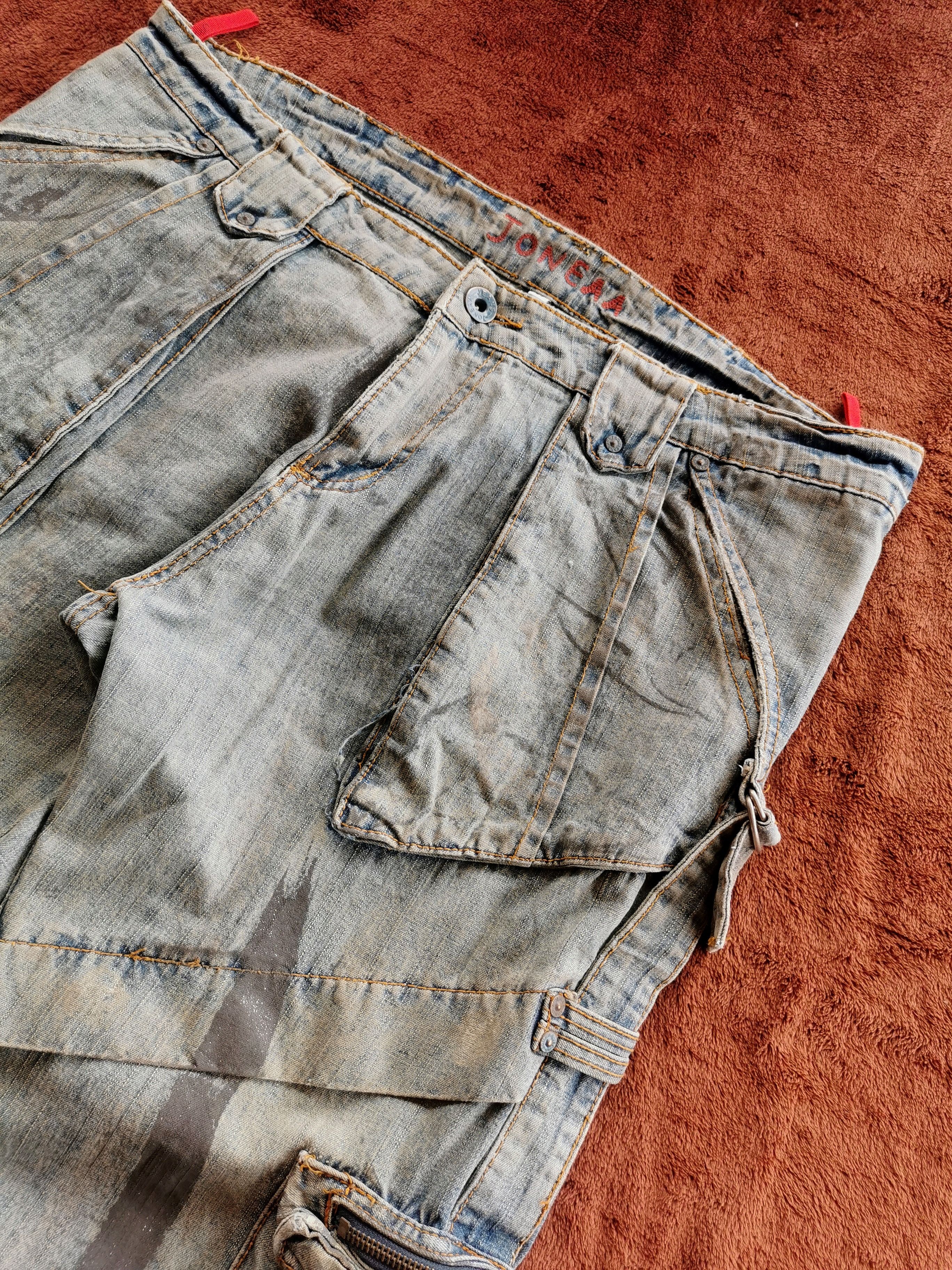 GOA JONEAA BONDAGE MULTIPOCKET DENIM PANTS Size US 38 / EU 54 - 4 Thumbnail