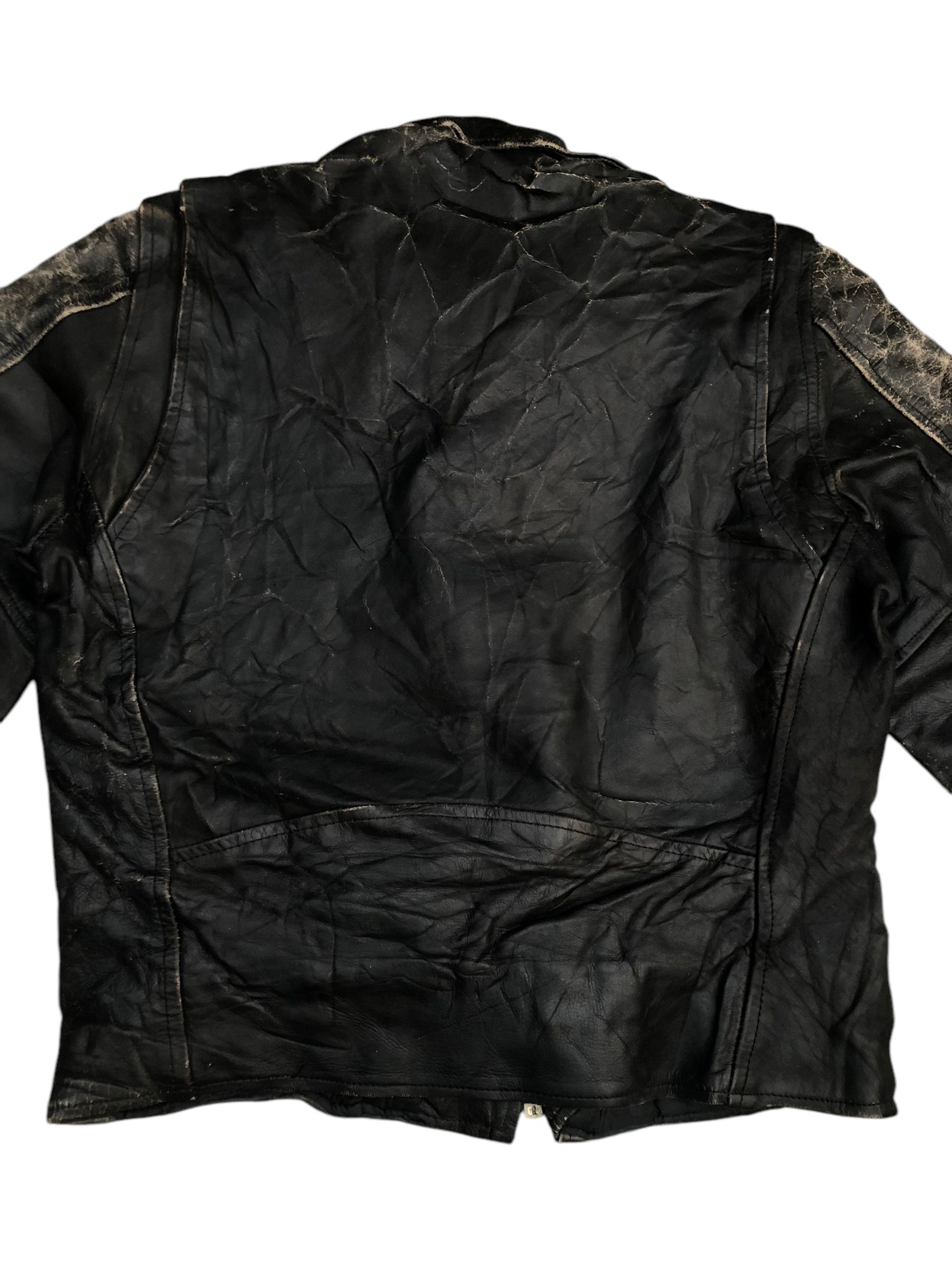 Harley Davidson Prime Parts by JUST BRASS INC USA Biker Leather Jacket Size US XXS / EU 40 - 12 Thumbnail