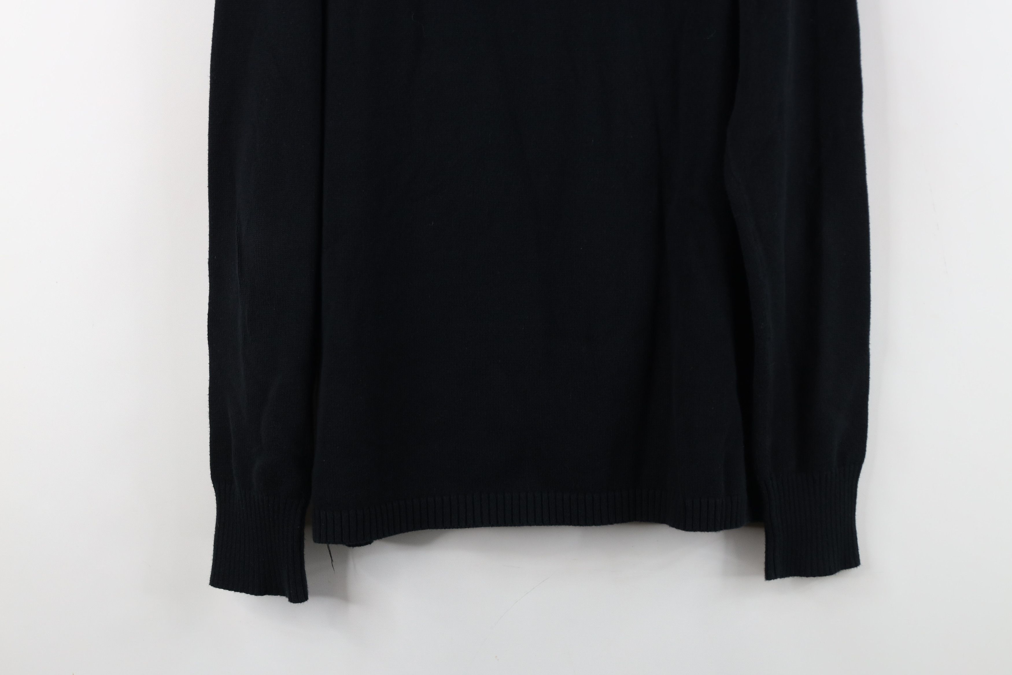 Gap Vintage Y2K Gap Blank Stretch Knit Turtleneck Sweater Black Size XL / US 12-14 / IT 48-50 - 14 Thumbnail