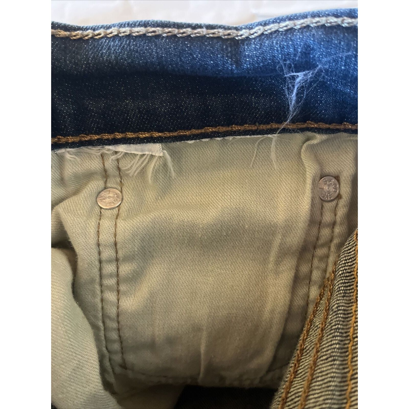 Levi's Levi’s 513 Mens Jeans 32x31 Regular Fit Blue Med Wash Cotton Size US 32 / EU 48 - 10 Thumbnail