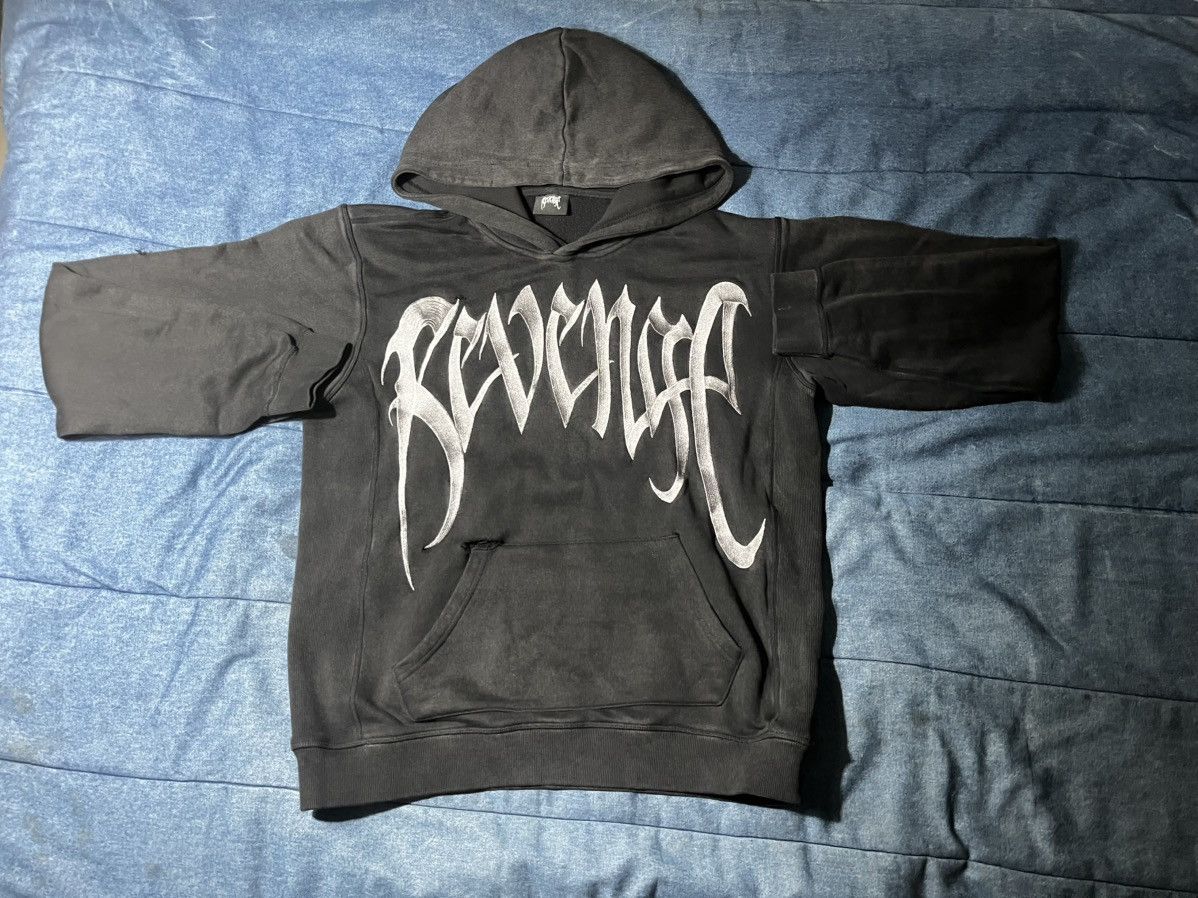 Revenge cheapest Vintage Treated Embroidered Logo Hoodie (Heavyweight)