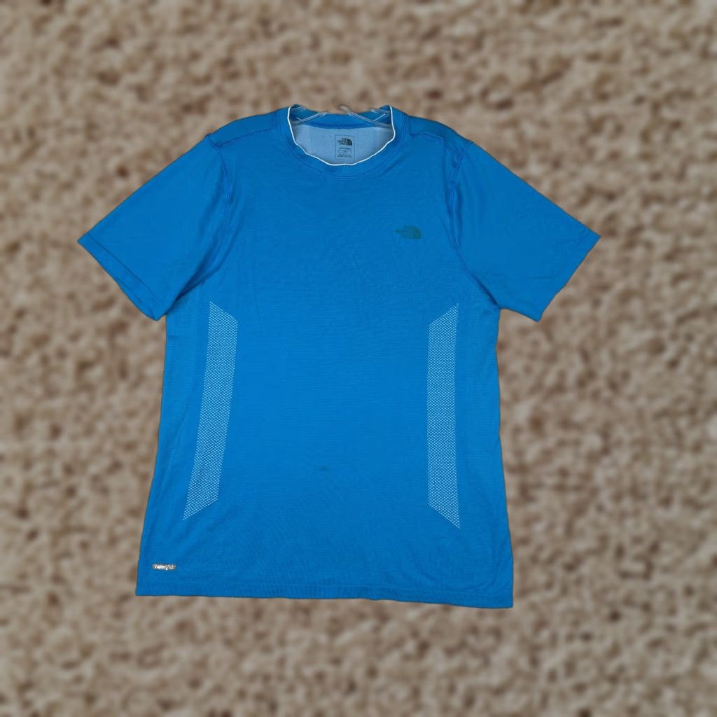 The North Face The North Face Shirt Men Large Blue Short Sleeve Vaporwick Polyester Blend READ Size US L / EU 52-54 / 3 - 1 Thumbnail