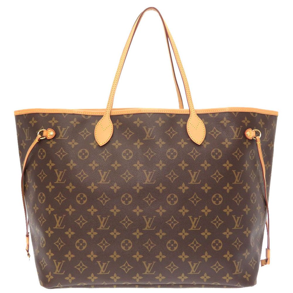 image of Louis Vuitton New Neverfull Gm Monogram Tote Bag Lv Brown, Women's