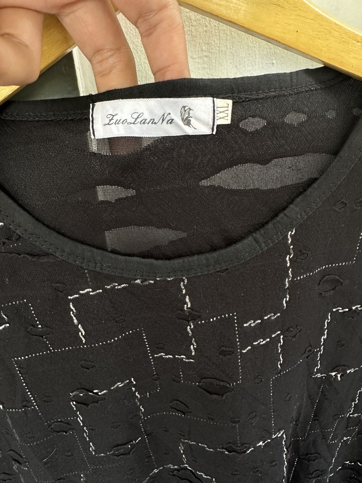 KMRii Sick Distressed Y2K Luo Lan Na Kmrii Style Shirt Size US M / EU 48-50 / 2 - 3 Thumbnail