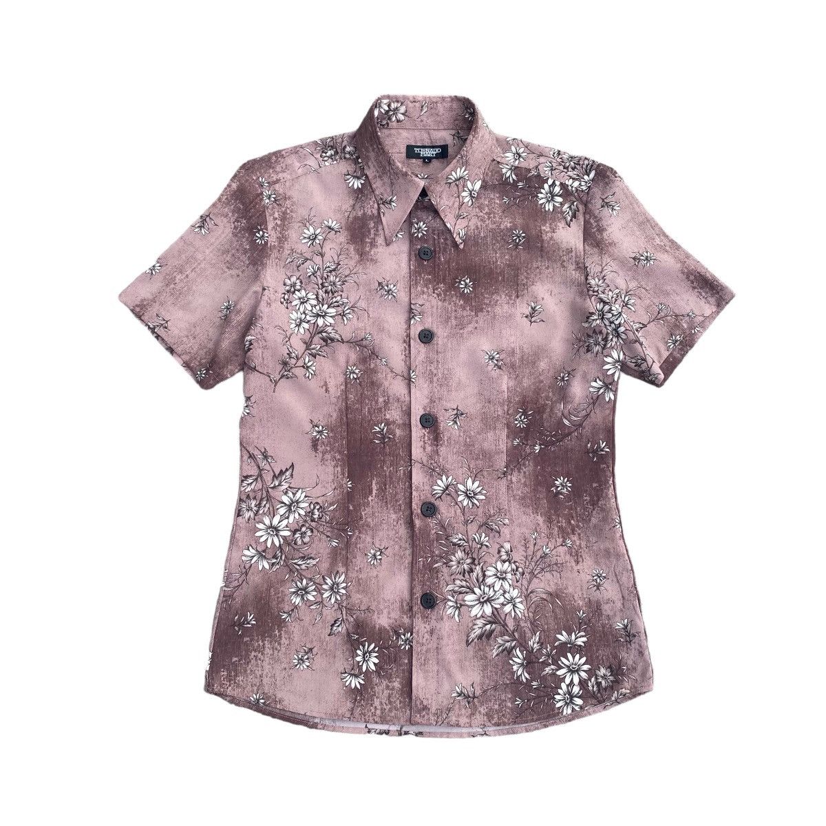 If Six Was Nine TORNADO MART Floral Shirt Size US M / EU 48-50 / 2 - 1 Thumbnail