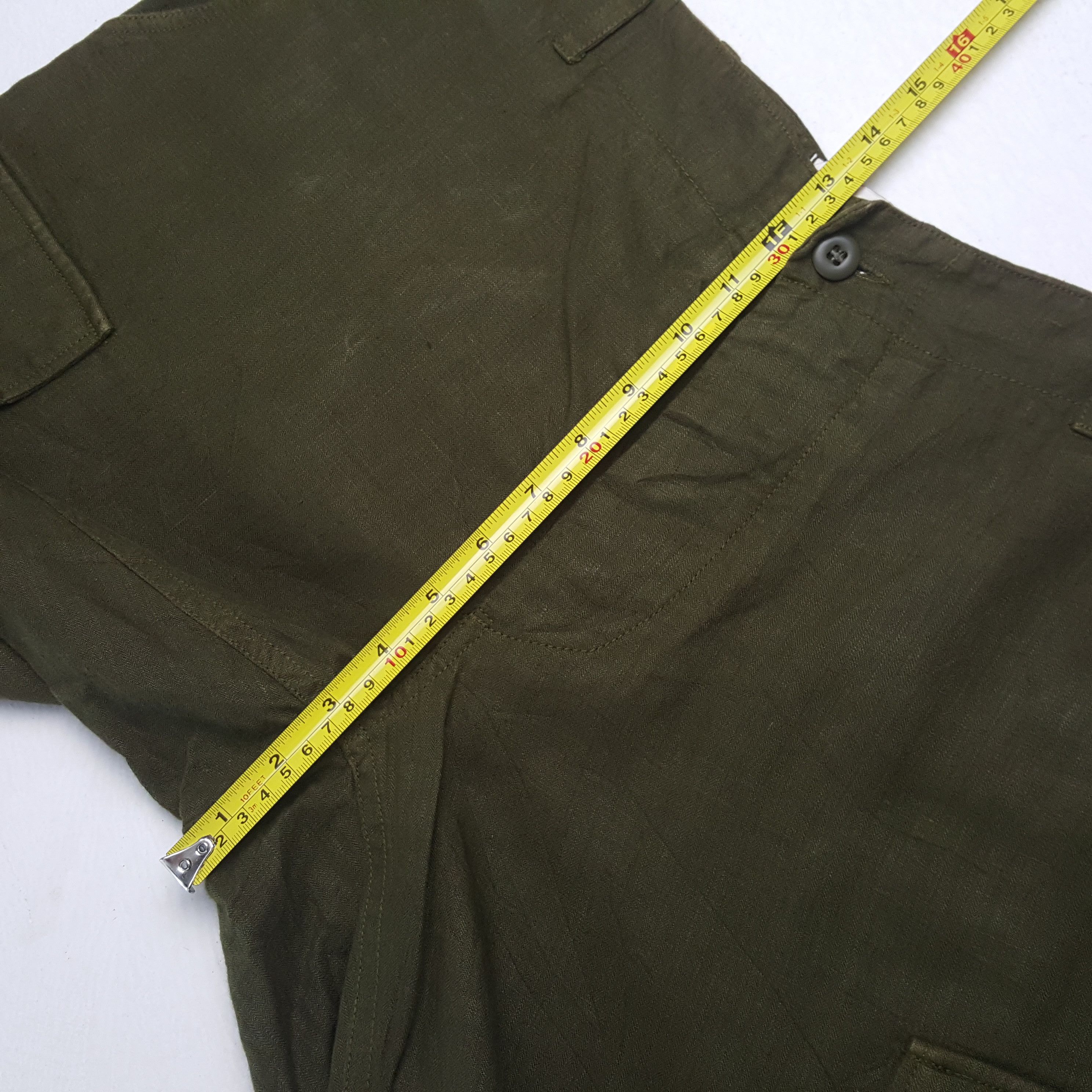 Vintage Honnete France Cargo Style Short Pants RR10 Size US 34 / EU 50 - 6 Thumbnail