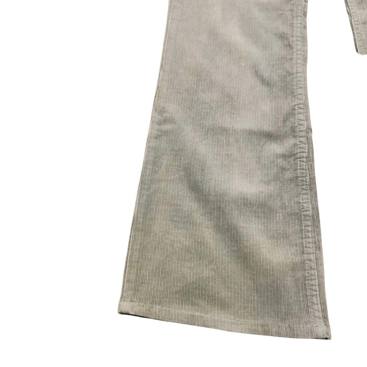 Levi's Vintage Levis 517 Green Corduroy Flare Jeans Hedi Slimane Size US 30 / EU 46 - 7 Thumbnail