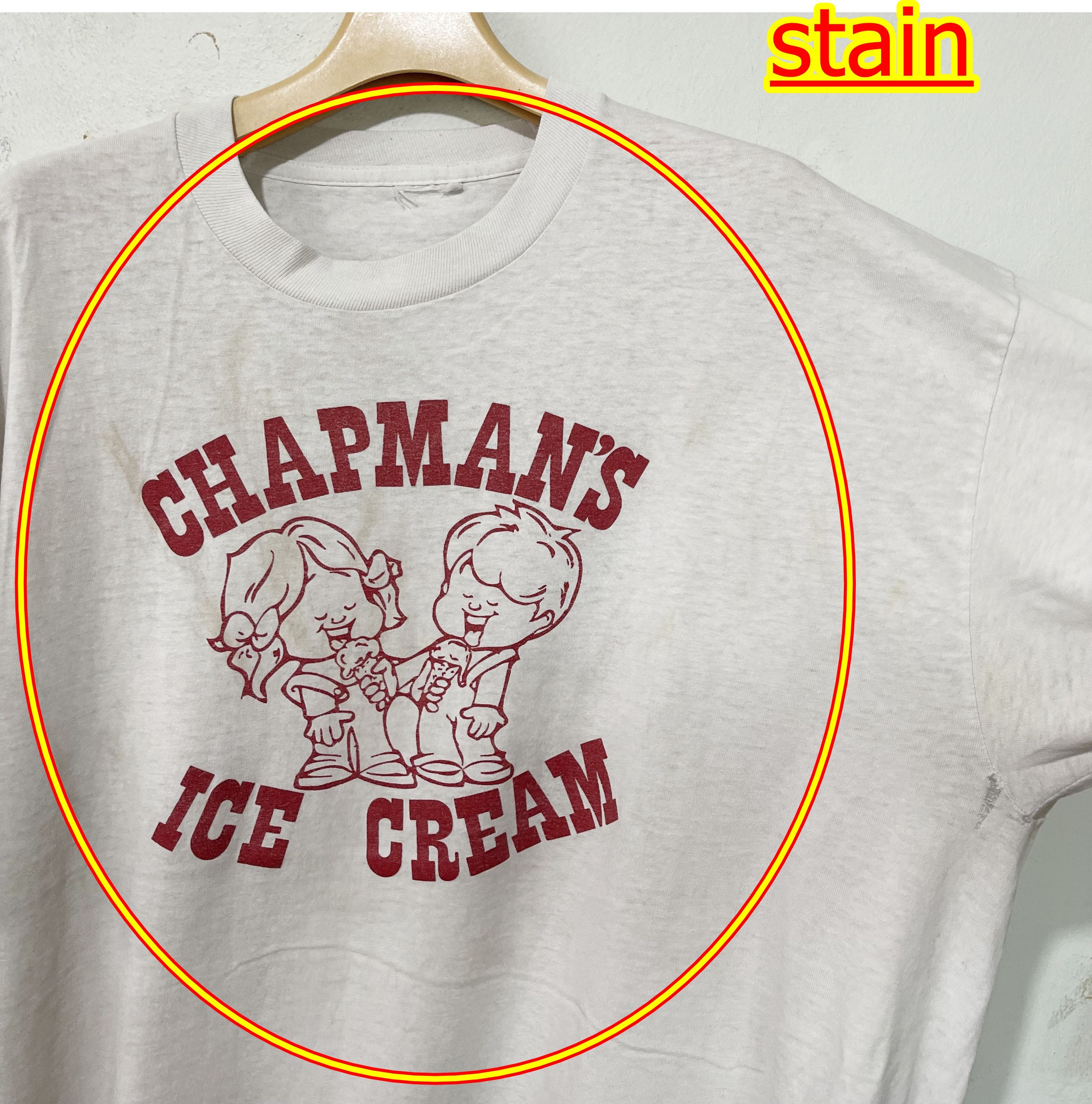 Vintage Vintage 90s Chapman's Ice Cream Shirt Size US XL / EU 56 / 4 - 6 Thumbnail