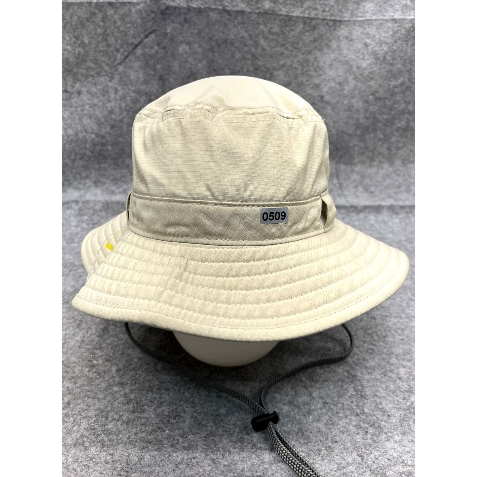 Vintage Solar Escape Boonie Hat Adult One Size Beige 100% Polyester Camp Beach Hat/Cap Pattern: Solid Unisex Adults Adjustable Lightweight Size ONE SIZE - 2 Thumbnail