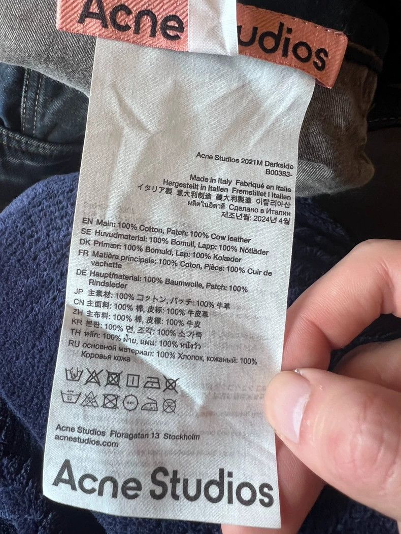 Acne Studios Acne studiosjeans 2502-Nextarrow Size US 32 / EU 48 - 6 Thumbnail