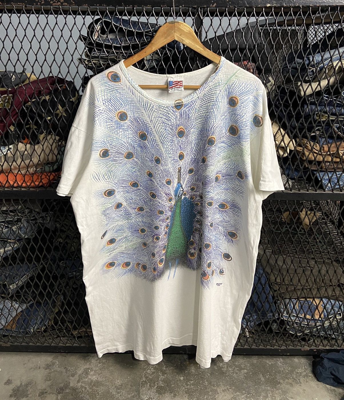 Habitat × Vintage Vintage AOP peacock Rare Design Size US L / EU 52-54 / 3 - 1 Thumbnail