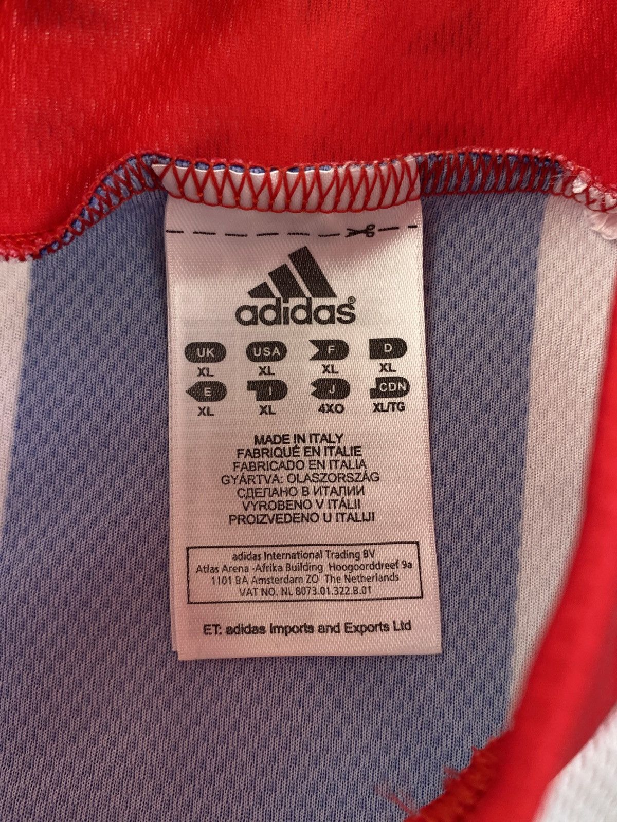 Adidas Adidas British Cycling British Flag Full Print Jersey Sz: XL Size US XL / EU 56 / 4 - 6 Thumbnail