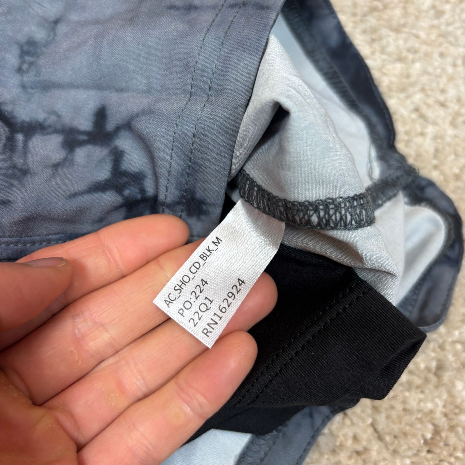 Other Bylt Premium Basics Active Lined Tie Dye 7" Shorts Men's M Size US 28 / EU 44 - 7 Thumbnail
