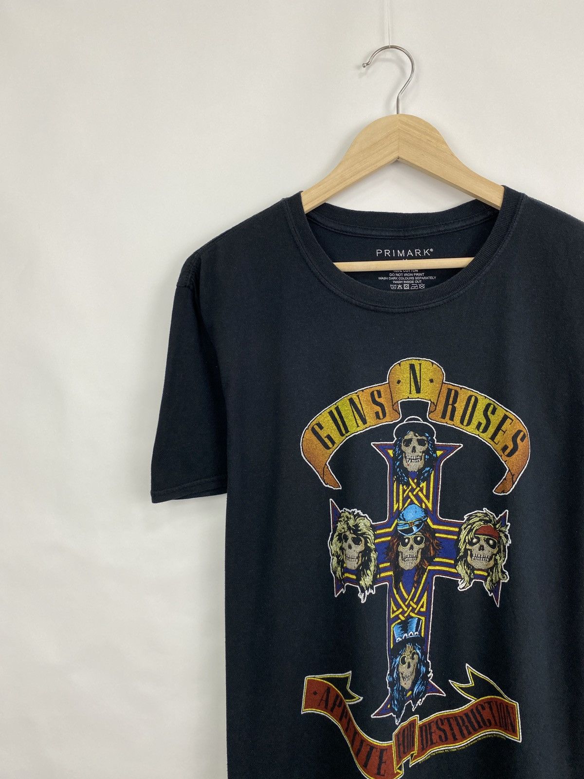Guns N' Roses 🇺🇸 ☠️ Vintage Guns N Roses Rock T-Shirt Rare Retro Hype Y2K Size US M / EU 48-50 / 2 - 2 Thumbnail