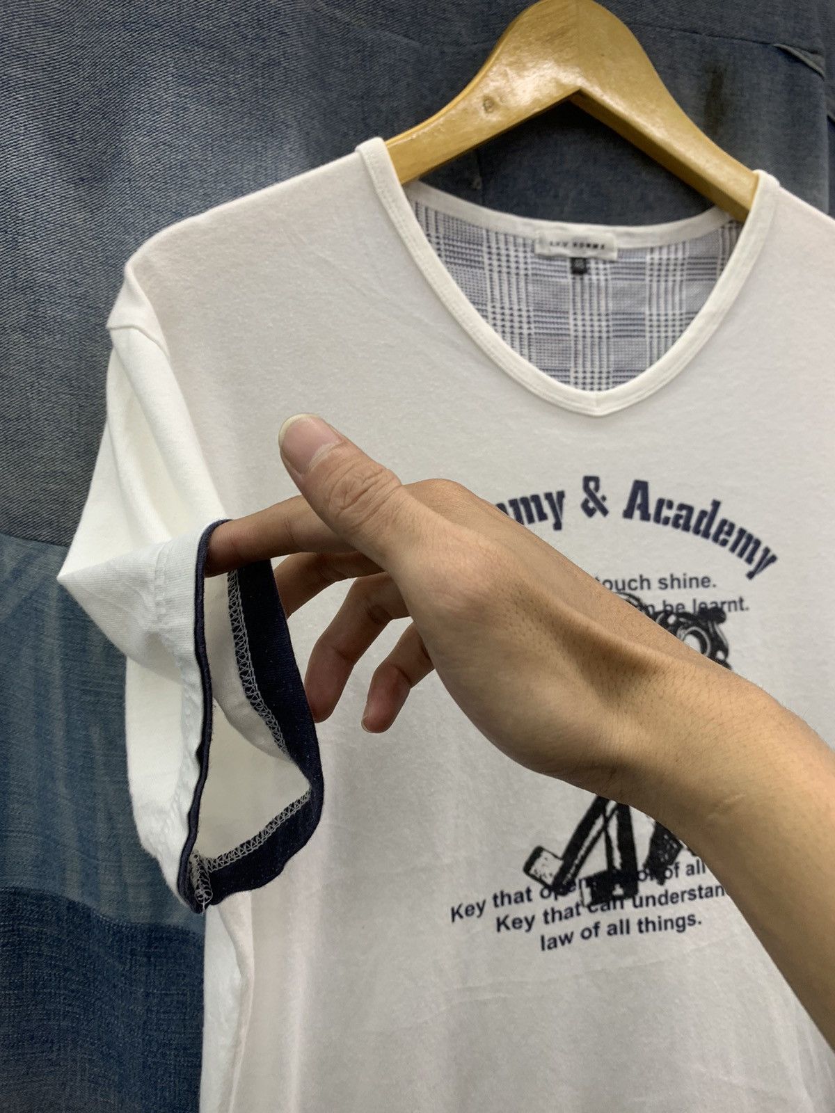 Vintage Alchemy & Academy double LAYERS style Size US M / EU 48-50 / 2 - 3 Thumbnail