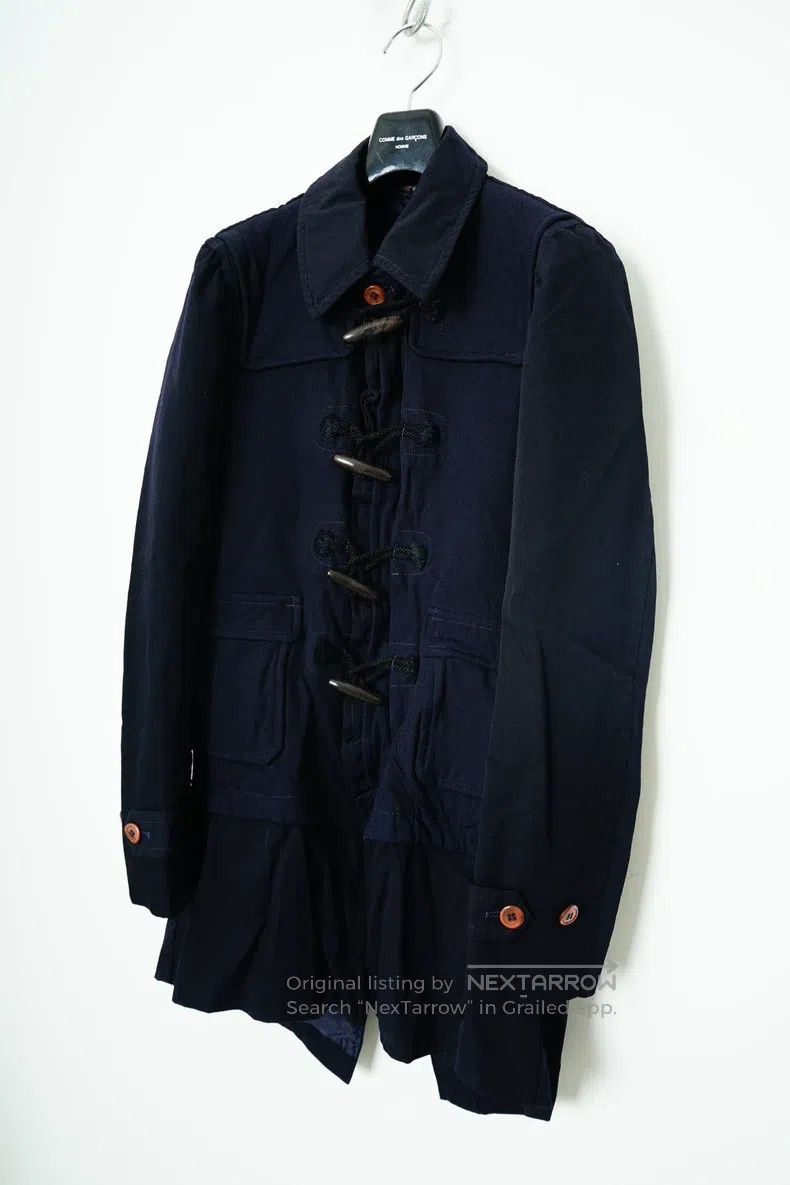 Comme des Garcons Comme Des Garcons Pleated Front Horn-Button Jacket Size US S / EU 44-46 / 1 - 2 Thumbnail