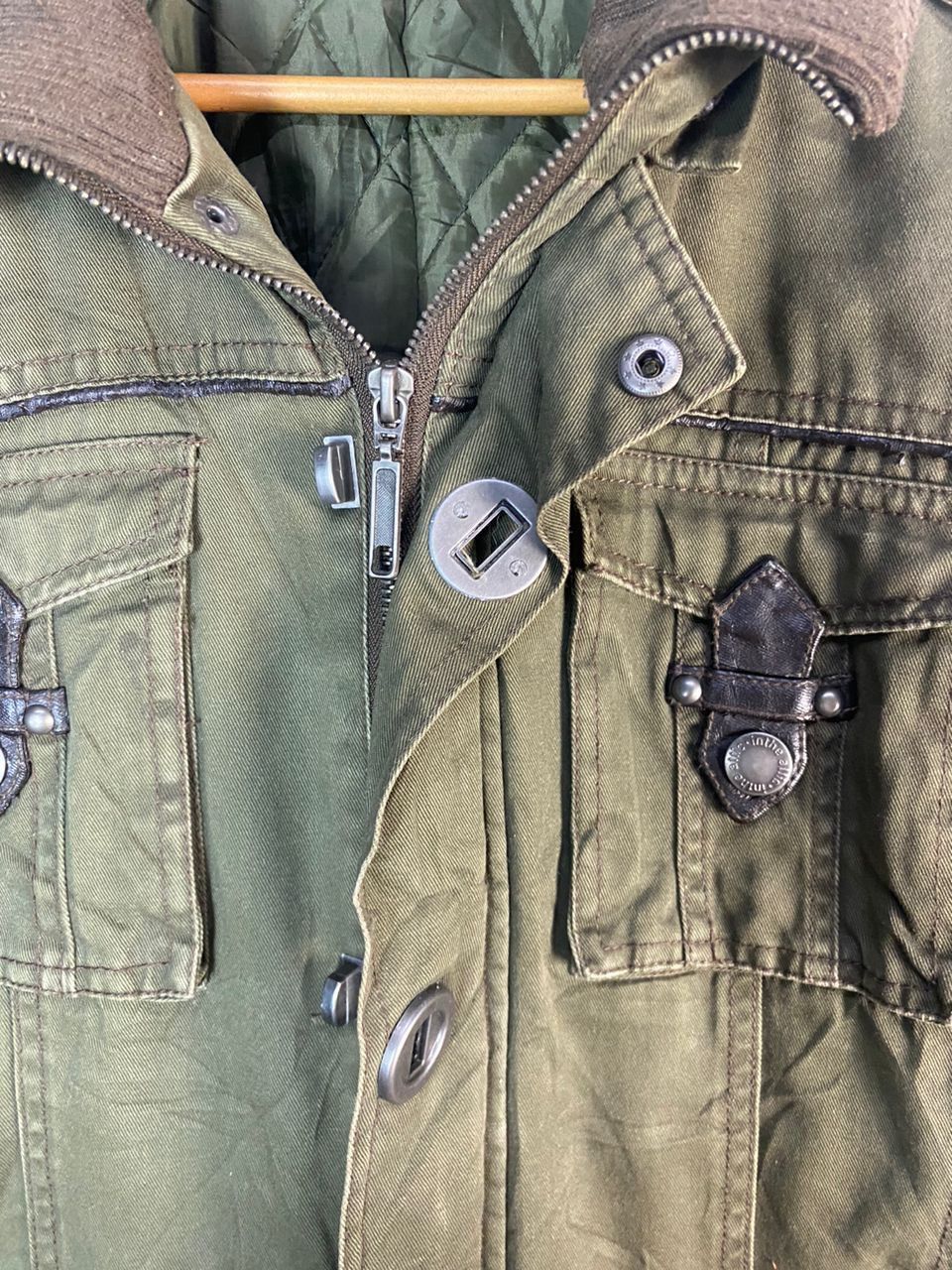 In The Attic In the attic multipocket distressed zipper jacket Size US S / EU 44-46 / 1 - 3 Thumbnail