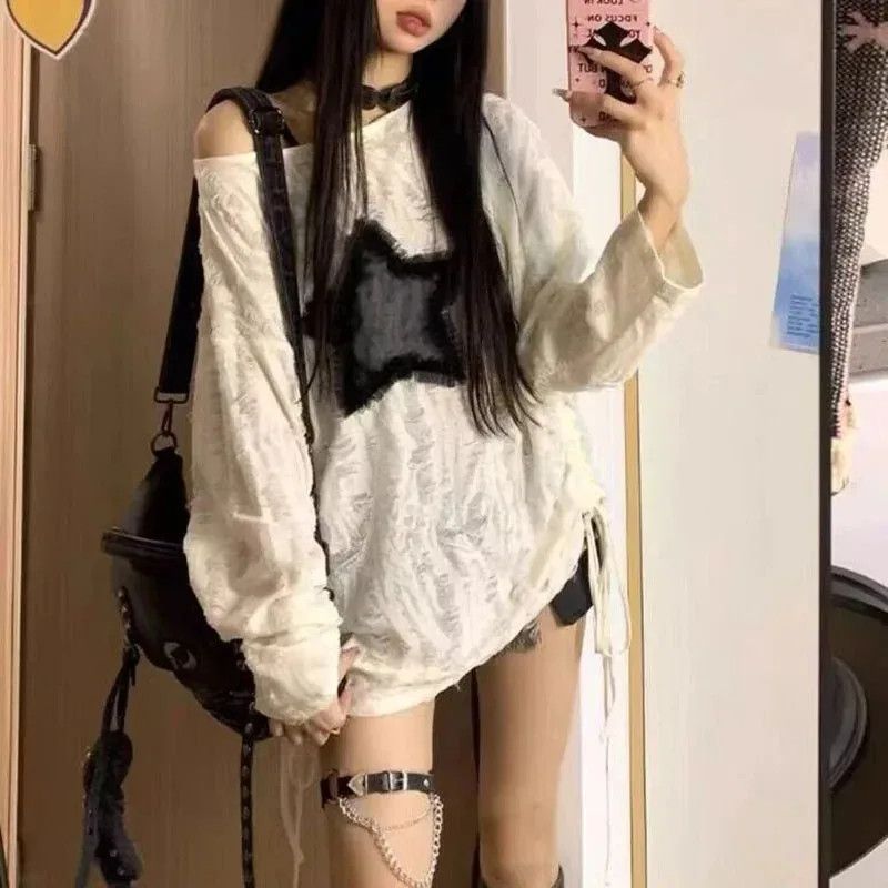 Japanese Brand × Vintage Oversized Long Sleeve Size M / US 6-8 / IT 42-44 - 1 Thumbnail