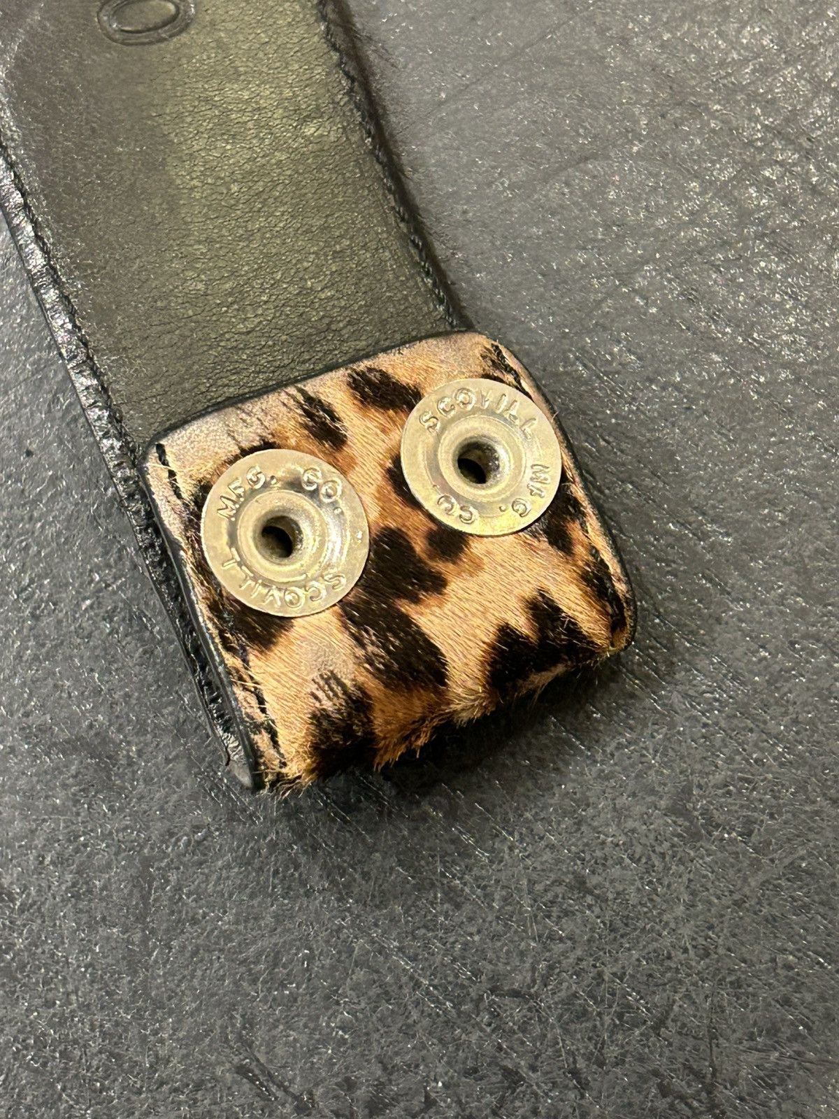Chrome Hearts Chrome Hearts Leopard Hide Belt Strap Size 30 - 10 Thumbnail