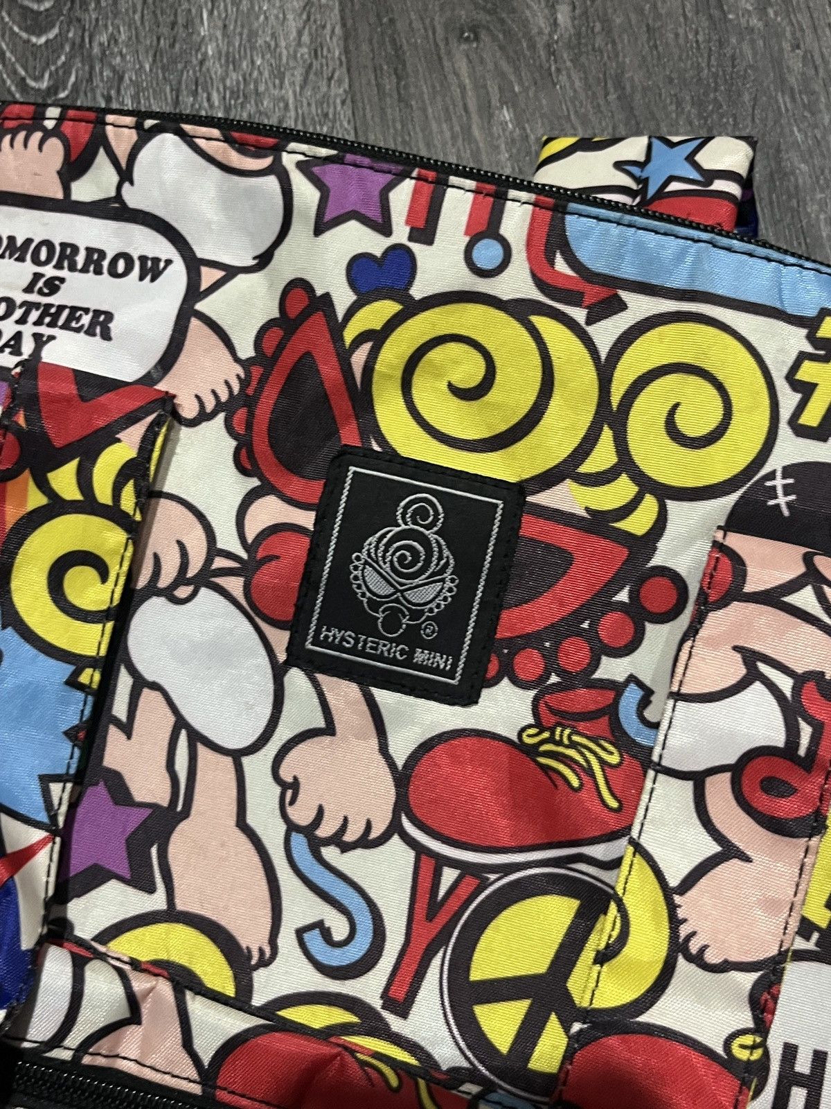 Hysteric Glamour × Japanese Brand 2 Way Hysteric Glamours Mini Backpack & Tote Bag Full Print Size ONE SIZE - 4 Thumbnail
