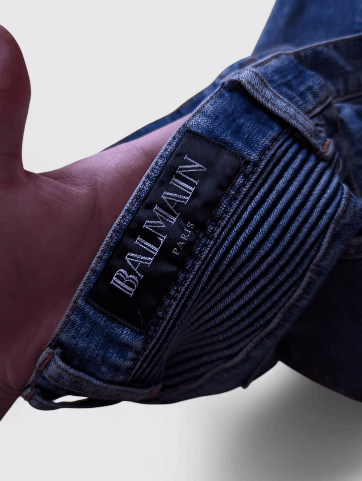 Balmain Balmain Og Biker Denim Jeans Pants Size US 30 / EU 46 - 12 Thumbnail