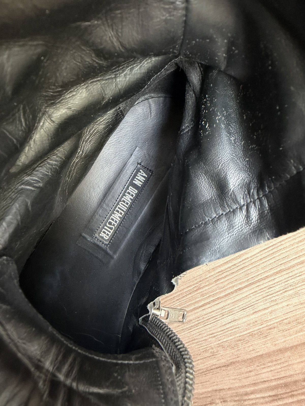 Ann Demeulemeester 🔥rare runaway combat boots Size US 11 / EU 44 - 11 Thumbnail