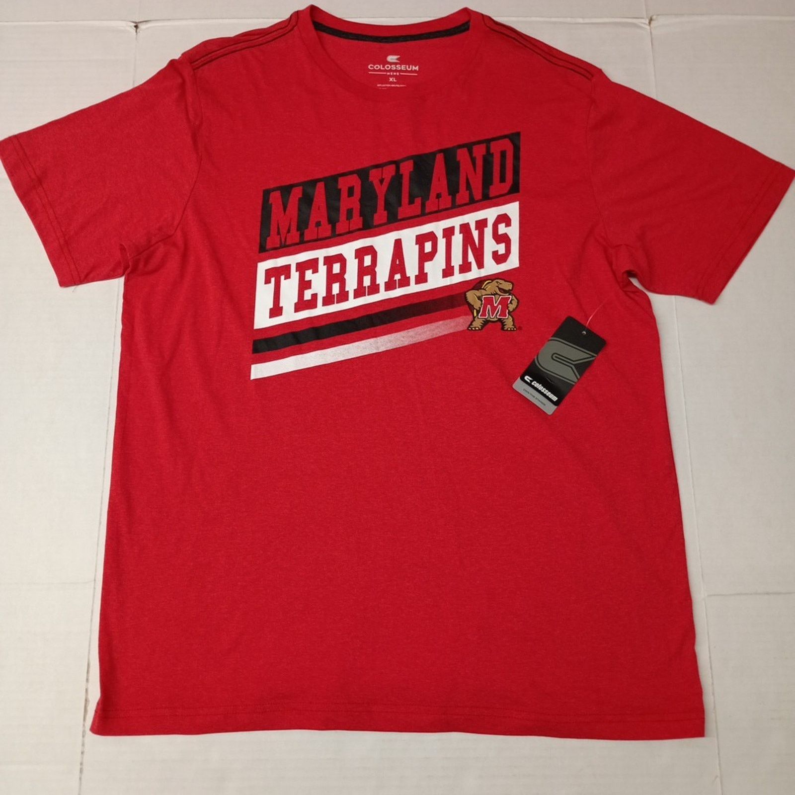 Colosseum Athletics Maryland Terrapins T-shirt Men's XL Colosseum Red Tee NCAA Size US XL / EU 56 / 4 - 1 Thumbnail