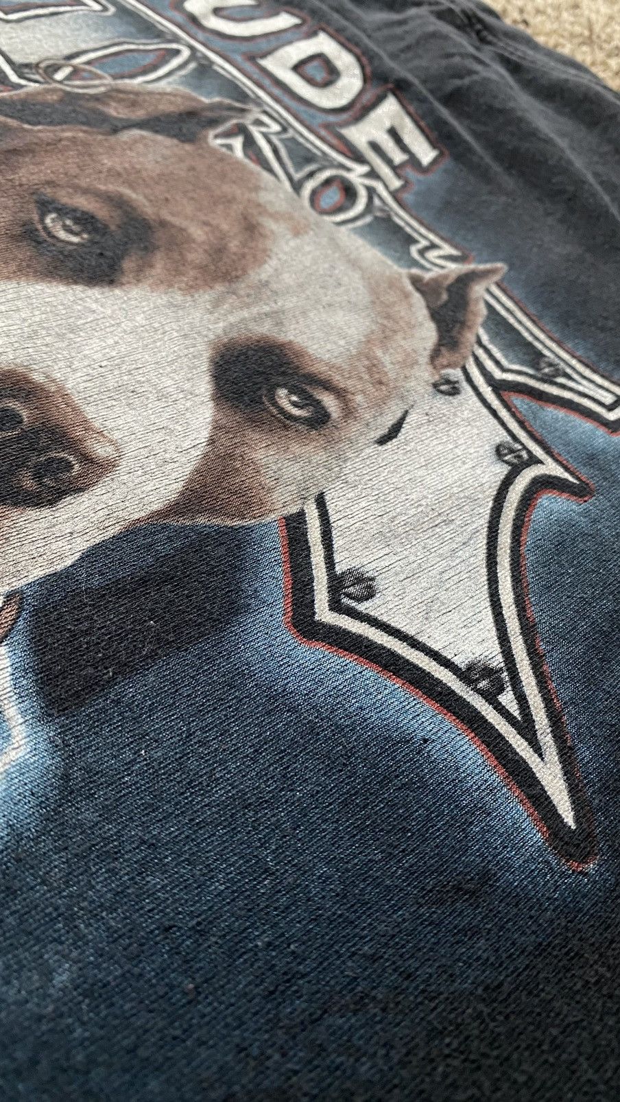Band Tees × Rude × Vintage Vintage Rude DOGS Pitbull t shirt rare Size US XXL / EU 58 / 5 - 5 Thumbnail
