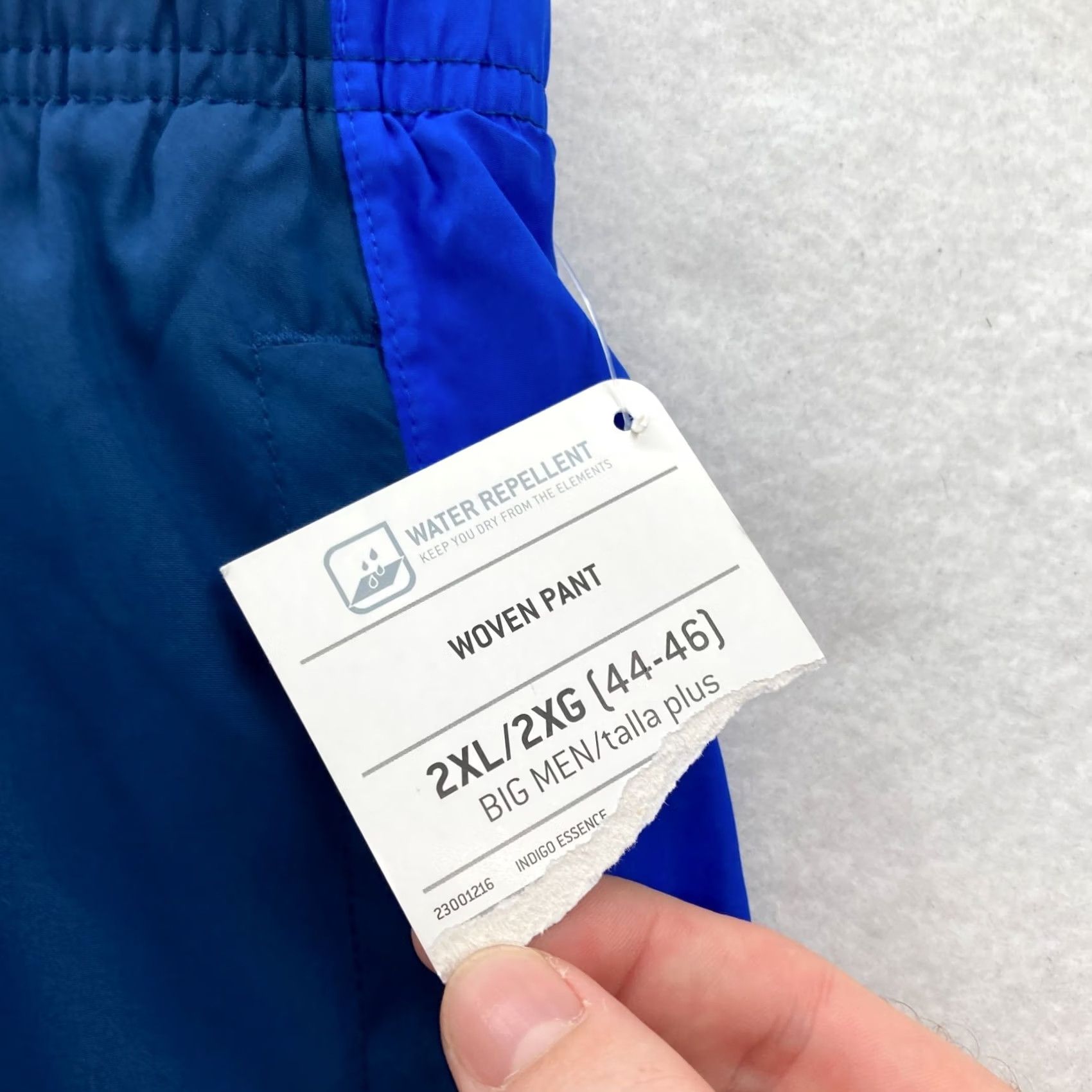 Champion VINTAGE Champion Warm Up Track Pants Mens 2XL Blue Lined Windbreaker Athletic Size US 39 - 4 Thumbnail