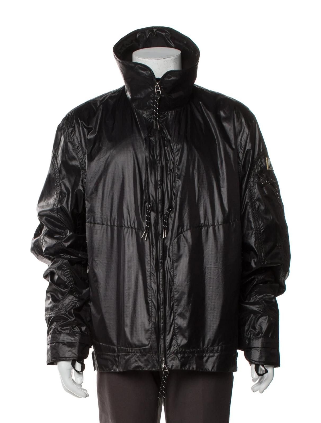 JET SET JETSET Black Nylon Rain Coat Size: L Size US L / EU 52-54 / 3 - 1 Thumbnail