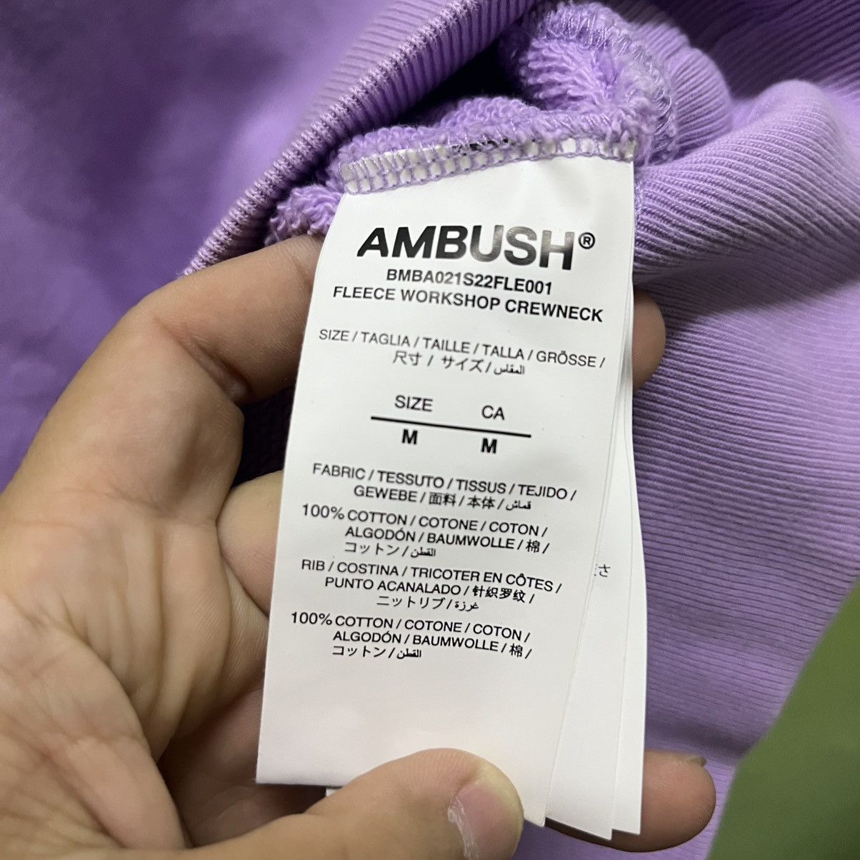 Ambush Design Rare Ambush Design Workshop Crewneck Sweatshirt Size US M / EU 48-50 / 2 - 7 Thumbnail