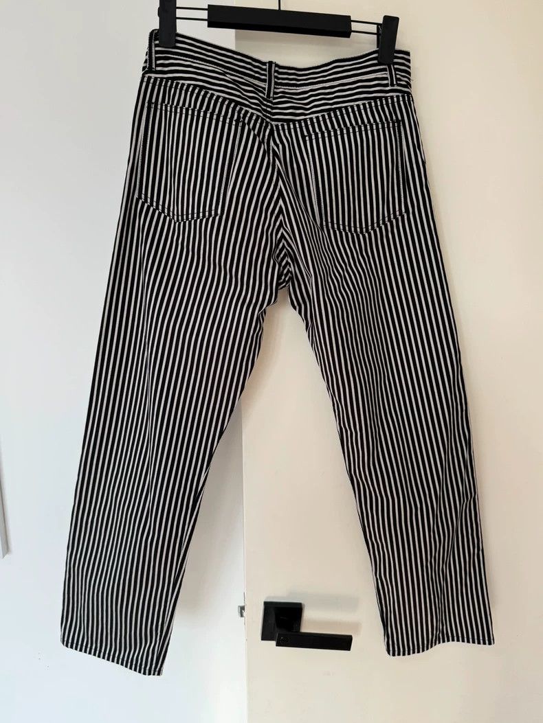 Comme des Garcons Comme Des Garcons size XS Black and white striped slacks Size US 26 / EU 42 - 4 Thumbnail