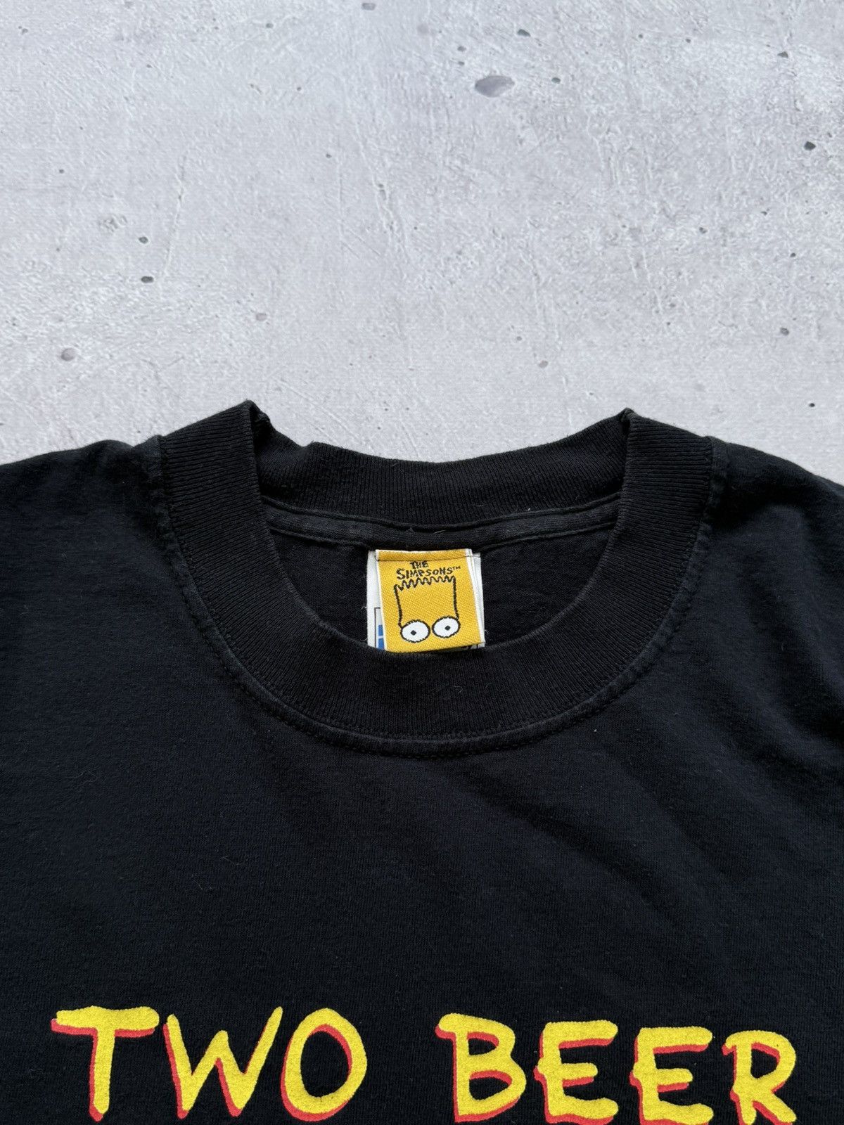 The Simpsons Vintage 90s The Simpsons Beer Graphic T-Shirt Size US XL / EU 56 / 4 - 7 Thumbnail