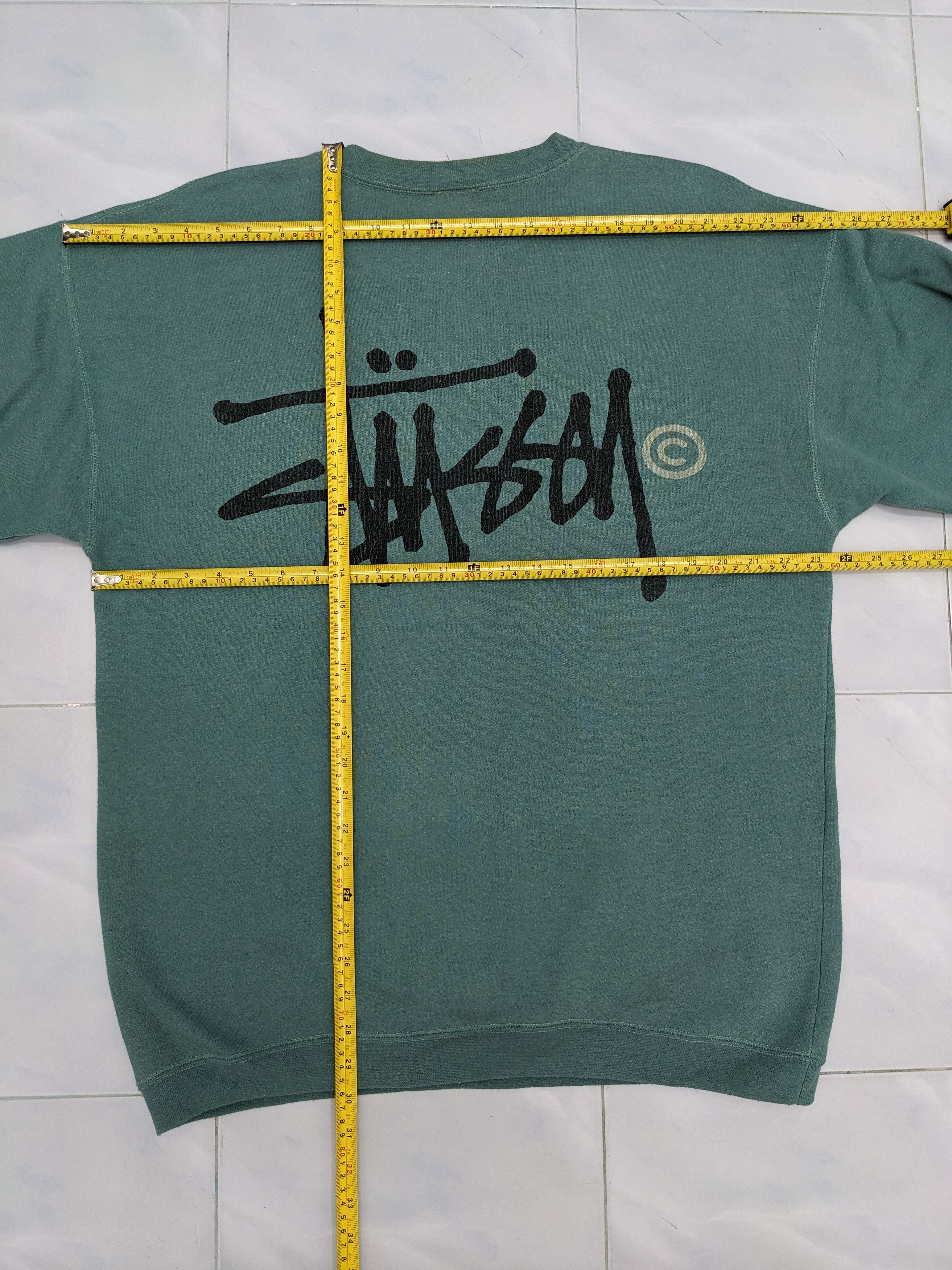 Stussy Vintage Stüssy Big Logo Crewneck Sweatshirt Size US L / EU 52-54 / 3 - 8 Thumbnail