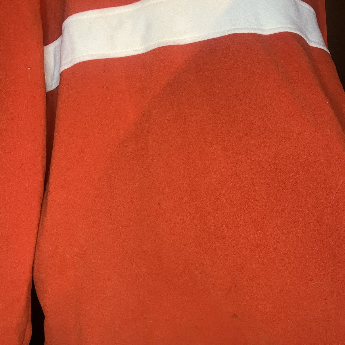 Tommy Hilfiger Tommy Hilfiger Quarter Zip Sweatshirt Orange Size XL Size US XL / EU 56 / 4 - 2 Thumbnail