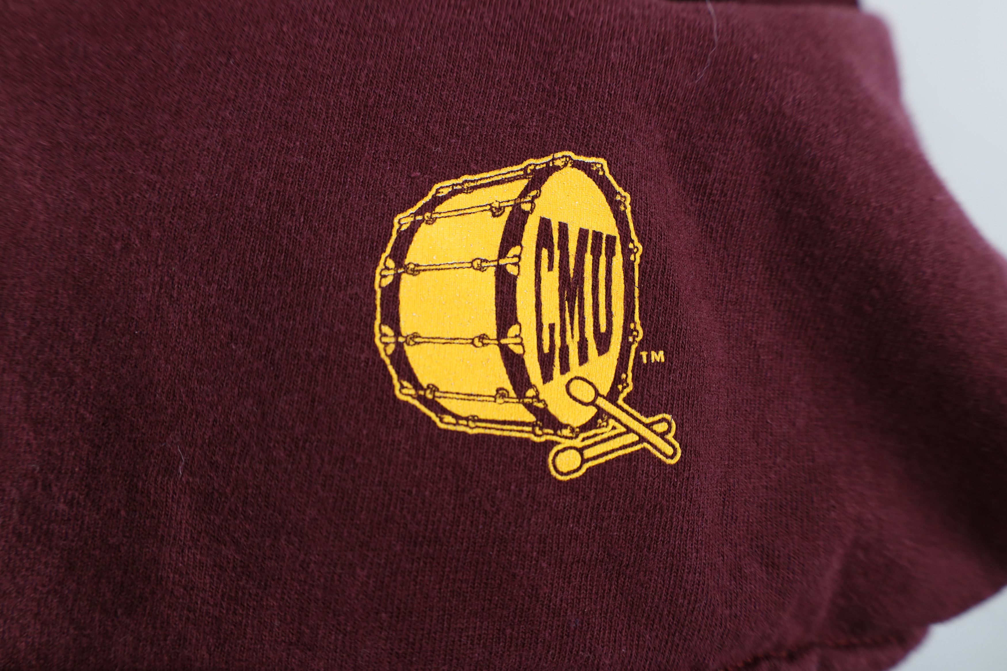 Vintage Vintage 90s Michigan University Marching Band T-Shirt Cotton Size US S / EU 44-46 / 1 - 5 Thumbnail