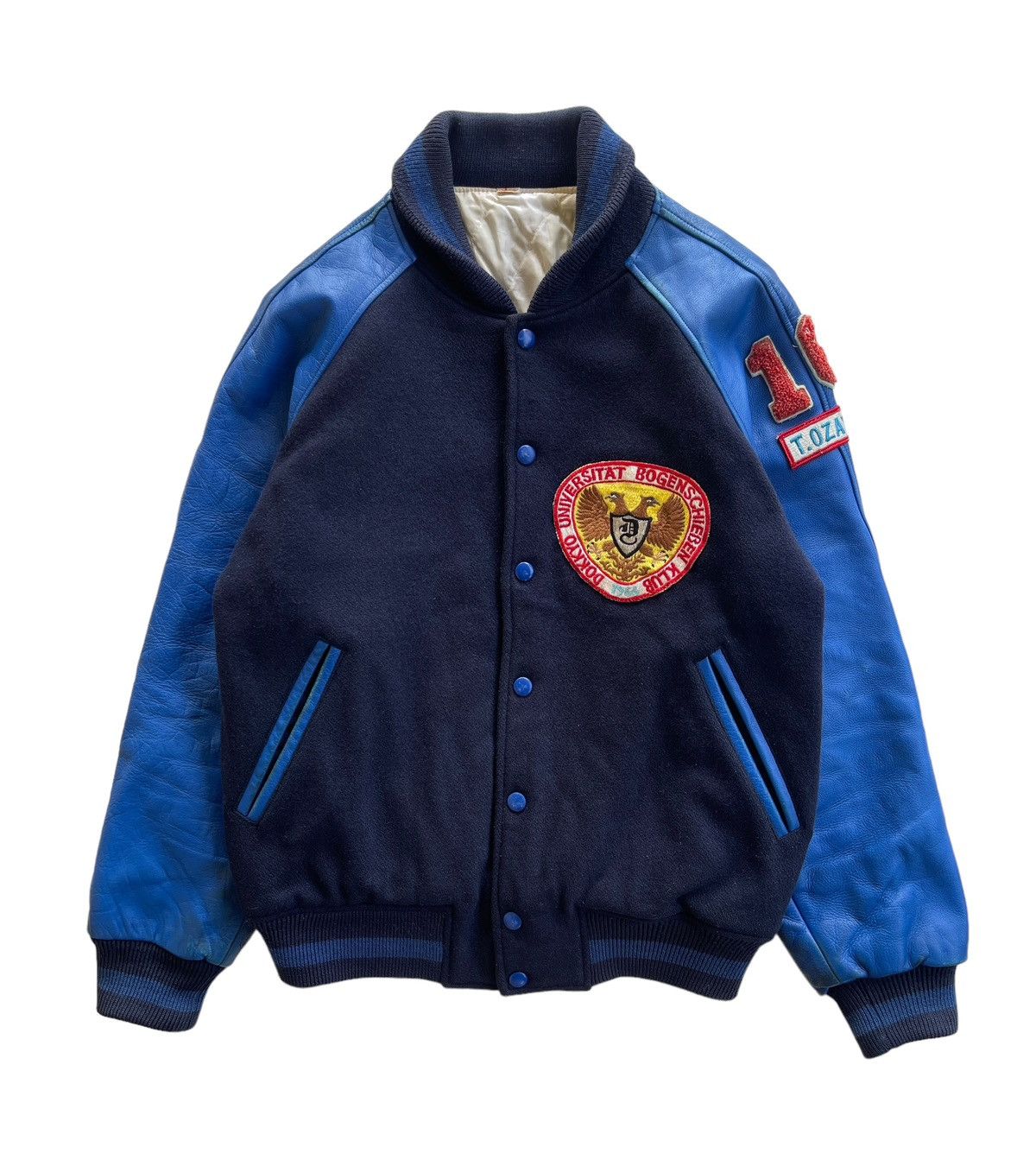 Vintage 90s Village Stone Varsity Jacket