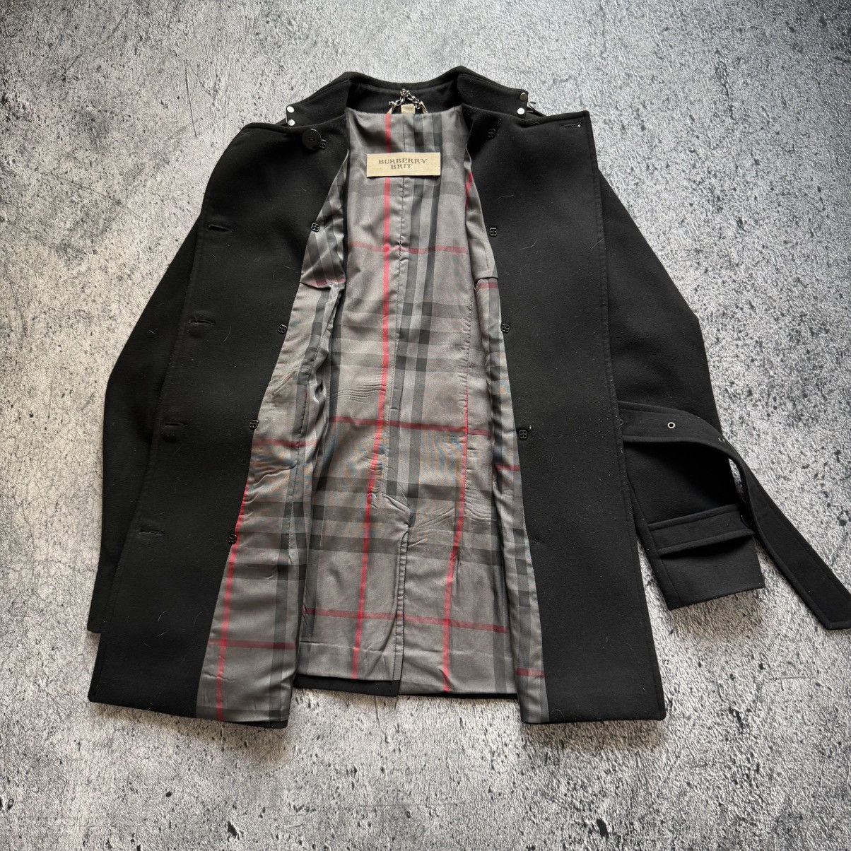 Burberry Vintage Burberry wool coat cashmere womens trench Size S / US 4 / IT 40 - 8 Thumbnail