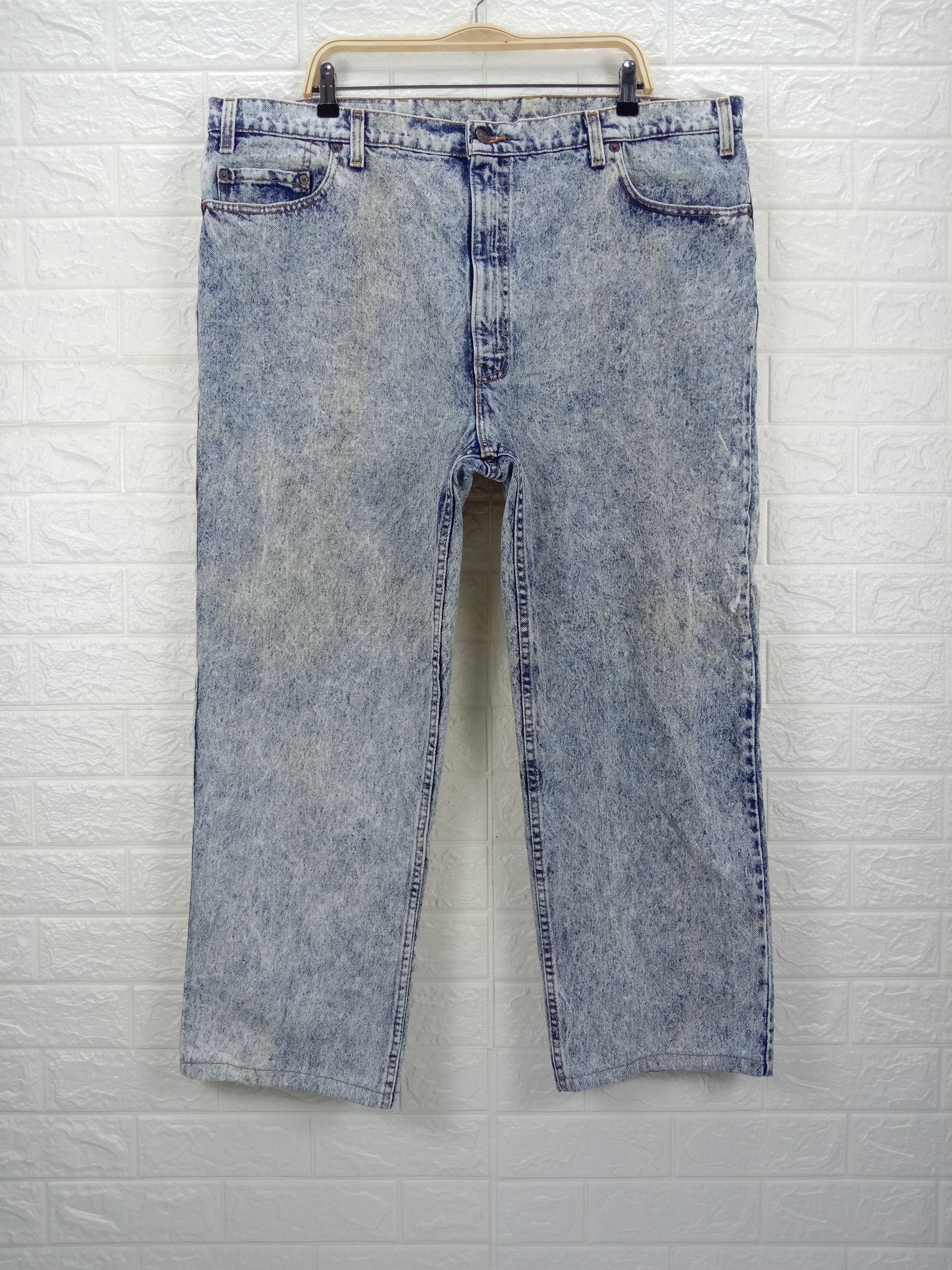 Levi's Vintage 90s Levi's 540 Acid Wash Jeans Oversized Denim Size US 44 / EU 60 - 1 Thumbnail