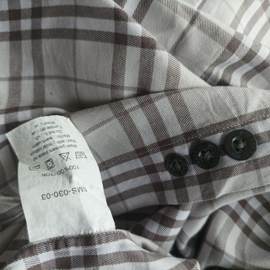 Burberry Burberry casual nova check button down shirt Size US XL / EU 56 / 4 - 4 Thumbnail