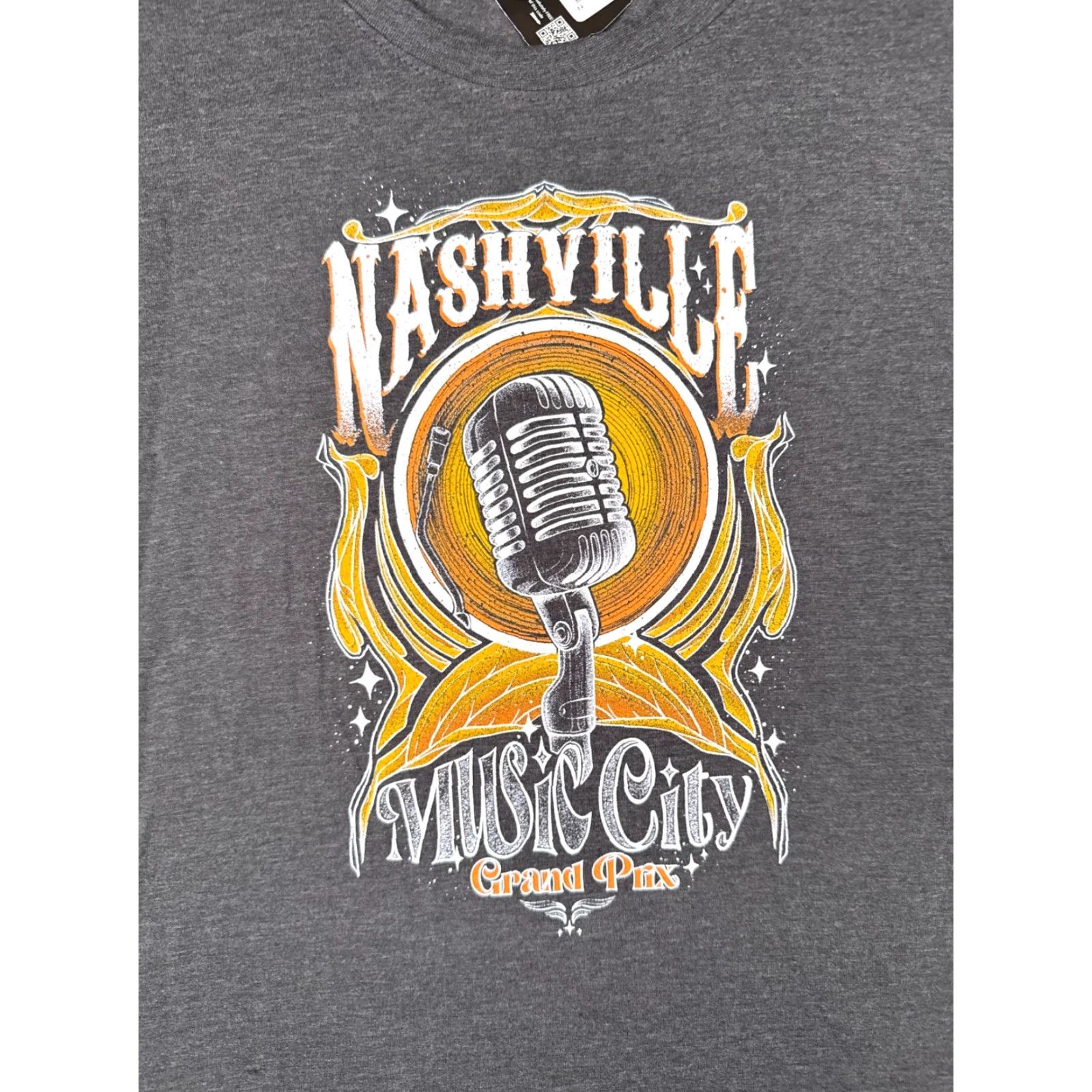 Vintage Legends Global Merchandise Indycar Shirt Womens Small Gray Indy Racing Nashville Grand Prix Music City GP Womens Small Gray Shirt Size S / US 4 / IT 40 - 6 Thumbnail