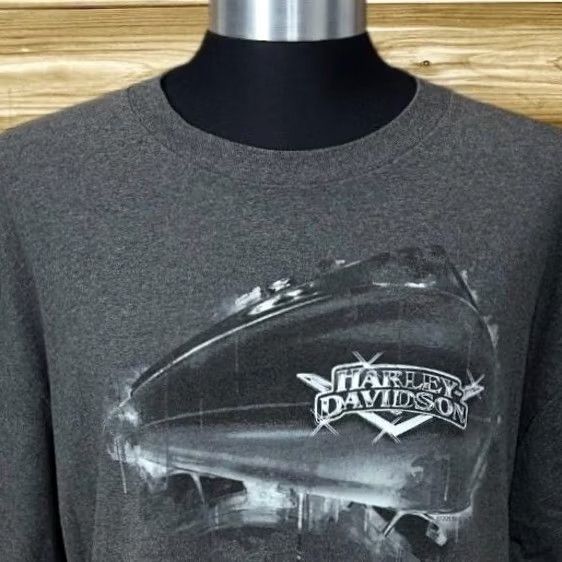 Harley Davidson Harley Davidson Cancun Mexico Skull Graphic Shirt XL Gray Motorcycle Size US XL / EU 56 / 4 - 2 Thumbnail