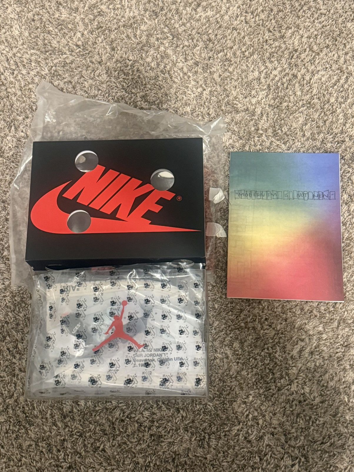 Virgil Abloh Jordan 1 Retro High Virgil Abloh Archive Alaska Size US 9 / EU 42 - 11 Thumbnail