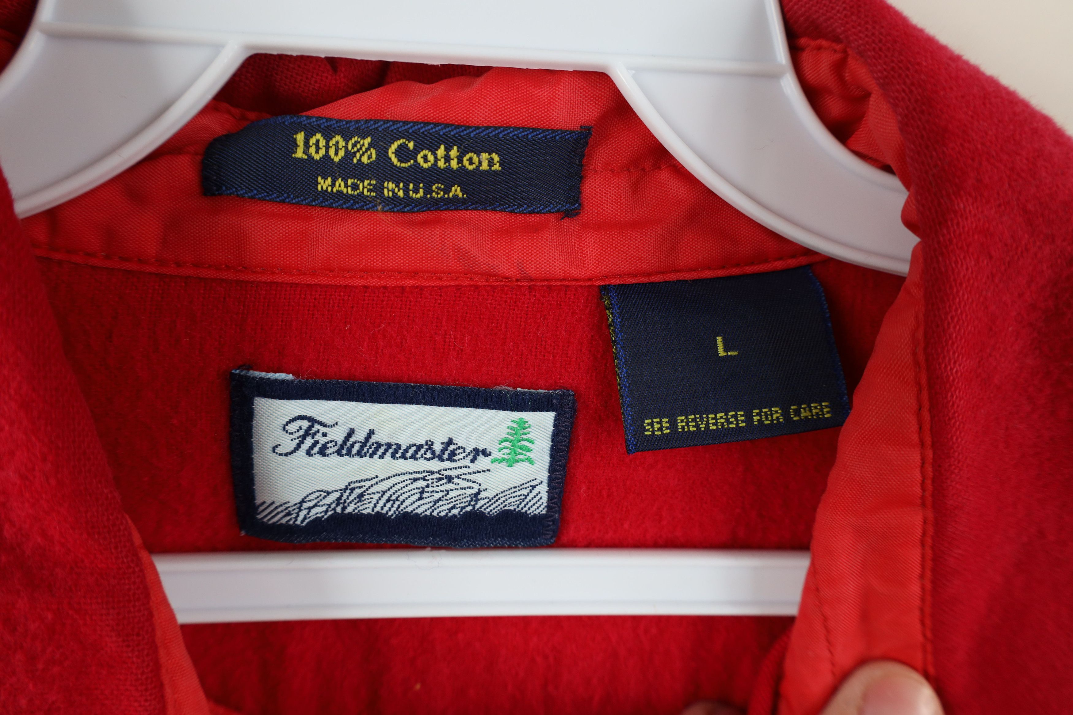 Vintage Vintage 70s Streetwear Cloth Collared Button Shirt USA Size US L / EU 52-54 / 3 - 6 Thumbnail