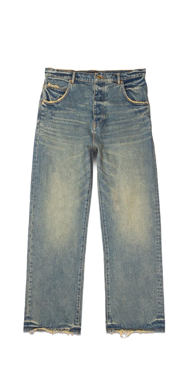 Purple Brand Purple Brand Wide Leg Flare Jeans Size US 29 - 3 Thumbnail