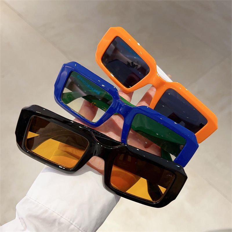 VIBE Modern Street ins style custom avant-garde sunglasses Size ONE SIZE - 4 Thumbnail
